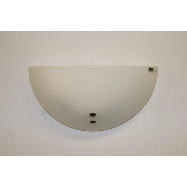 White Angelo Masion Modern Murano Wall Lamp White Glass For Sale - Image 8 of 8