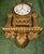 Large Swedish Gustavian Cartel Wall Clock For Sale In Los Angeles - Image 6 of 12