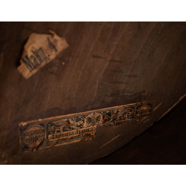 Object: Art Nouveau side table Design: Prof. Josef Hoffmann (Vienna, circa 1915) Model number: 1266 Manufacturer: Jacob &...