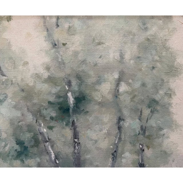 1980s Andre Gisson Post Impressionist Landscape Original Oil For Sale - Image 4 of 10