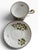 Elegant vintage Royal Minster Christmas Rose teacup and saucer in fine bone china, featuring a beautifully detailed...