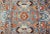 Antique Persian Malayer Rug With a Blue Field and Stylized Floral Design 3'4 X 4'11 For Sale - Image 9 of 12