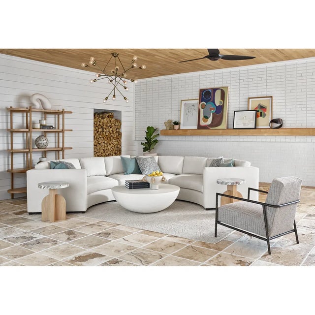 Not Yet Made - Made To Order Contemporary Everdin Concrete Cocktail Table For Sale - Image 5 of 5