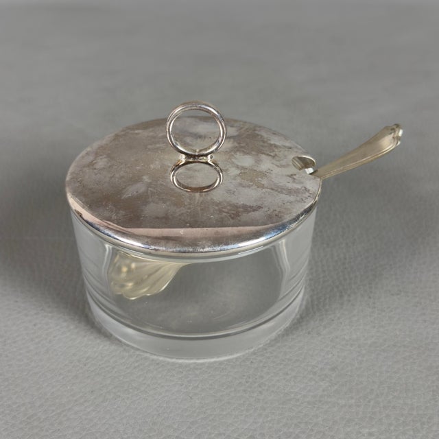 800 Silver and Crystal Oil and Condiment Cruet Set from Calegaro, 1970s For Sale - Image 9 of 18