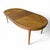 Mid-Century Modern 1960s Drexel Esperanto Walnut Oval Extension Dining Table With Two Leaves For Sale - Image 3 of 18