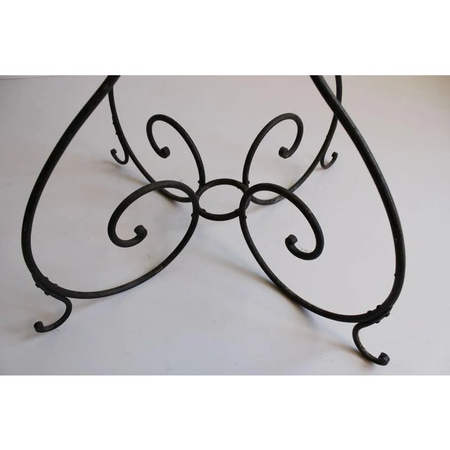 Large Wrought Iron Floor Candelabra, 1950s For Sale - Image 11 of 18
