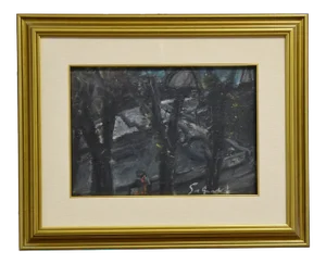Nazareno Gattamelata - Original Oil on Board by N. Gattamelata - 1970s 1970s