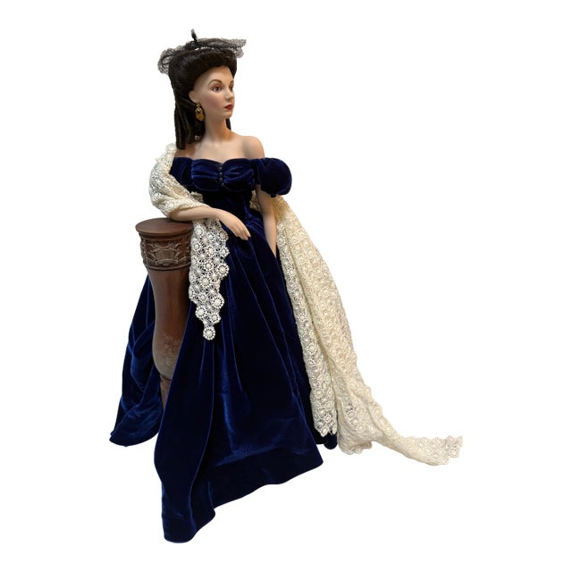 Circa 1998 Franklin Mint "Scarlett's Portrait" Doll For Sale