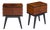 French Period Mid-Century Modern Side Tables For Sale