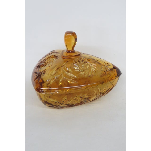 This stunning Candy Dish with a lid is made of glass. This beautiful Candy Dish has brilliant vintage design; it features...