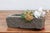 Raw, elemental, and immovable—this vintage hand-carved granite basin is a rare artifact sourced from the rugged rural...