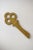 Rustic Vintage Monumental Wood + Tin Polychrome Key Trade Sign, Circa 1930s-40s For Sale - Image 3 of 18
