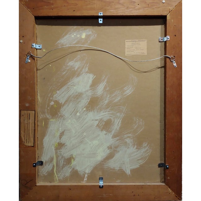 Dorothy Brown - Venice View - 1956 Oil Painting For Sale - Image 10 of 11