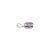Not Yet Made - Made To Order Cushion Cut Dainty Amethyst Charm in 925 Sterling Silver For Sale - Image 5 of 12