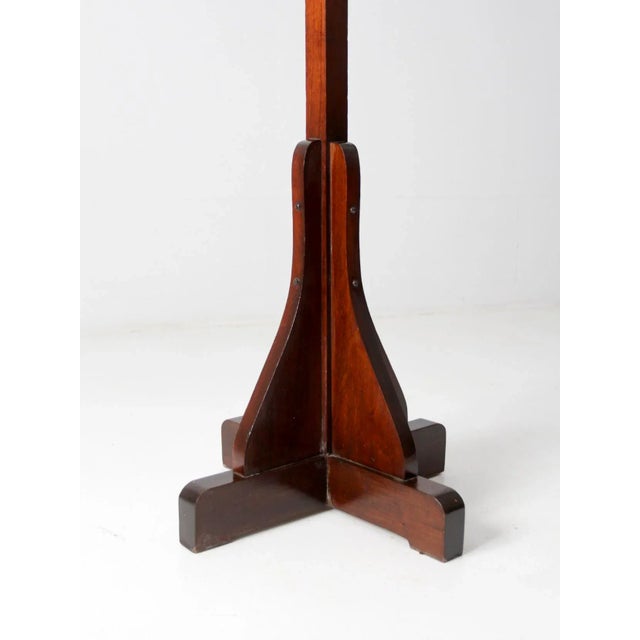 Wood Antique Wooden Coat Rack For Sale - Image 7 of 9