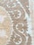 Suzani Embroidered Wall Hanging - Neutral Tan Asian Embroidery For Sale - Image 4 of 9
