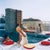 Slim Aarons, Penthouse Pool, Estate Stamped Photographic Print For Sale - Image 3 of 3