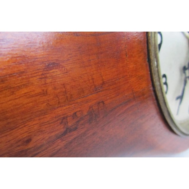 Large Vintage Aircraft Propeller in Oak and Teak, 1920s For Sale - Image 9 of 18