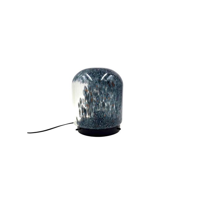 Glass Murrine-Blown Glass Neverrino Table Lamp by Gae Aulenti for Vetreria Vistosi, Italy, 1970s For Sale - Image 7 of 16
