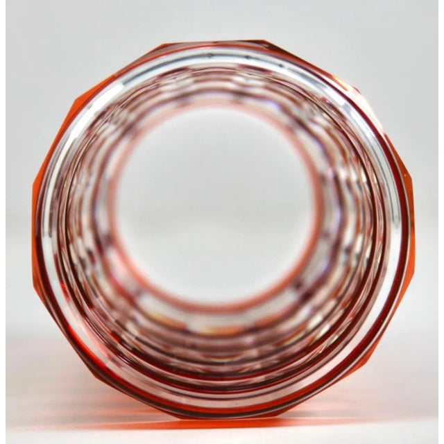 Glass Art Deco Vase in Cut-to-Clear Crystal from Val Saint Lambert, 1950s For Sale - Image 7 of 9