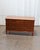 1950s Deco Style Danish Petite Chest of Drawers With Brass Hardware and Carved Legs, C. 1950s For Sale - Image 5 of 14