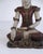 Buddha Figure in Carved Wood, Thailand, 1920s For Sale - Image 6 of 8