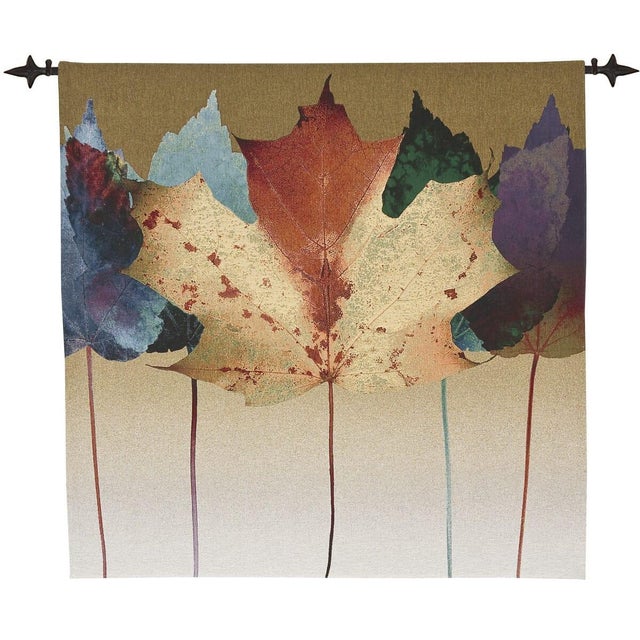 This beautiful tapestry is woven on a jacquard loom by skilled weavers, keeping alive the centuries old tradition of...