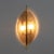 Modern Italian Murano Glass and Brass Sconces, 1990, Set of 2 For Sale - Image 4 of 9