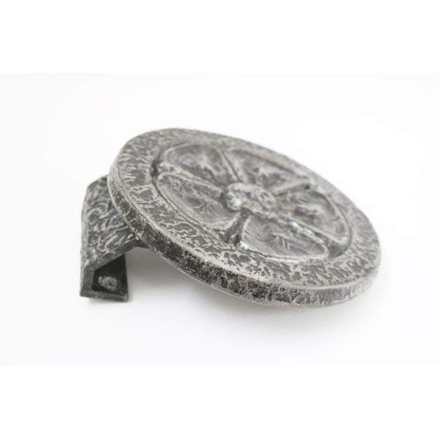 Brutalist Brass Push and Pull Front Door Handle, 1970s For Sale - Image 4 of 6