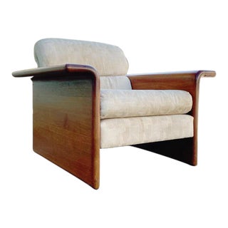 Mid-Century Modern Floating Bentwood Lounge Armchair For Sale