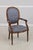 Age: Approx: 40 Years Old Details: Blue Damask Upholstery Quality Construction French Louis XVI Style Un-Marked As To...