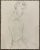 Drawing on paper from the estate of Northwest School artist Neil Meitzler (1930 - 2009). Graphite, signed (probably many...