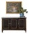 Vintage Black Lacquer and Gilt Sideboard For Sale