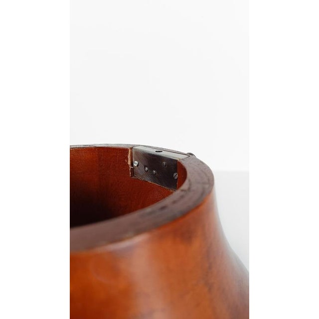 Mid-Century Fruitwood Pear Tea Caddy, 1930s For Sale - Image 18 of 18