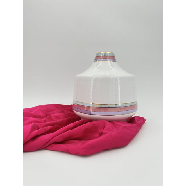 Vintage Italian Ceramic Vase by Nazareno Picchiotti from Deruta, 1970s For Sale - Image 9 of 15