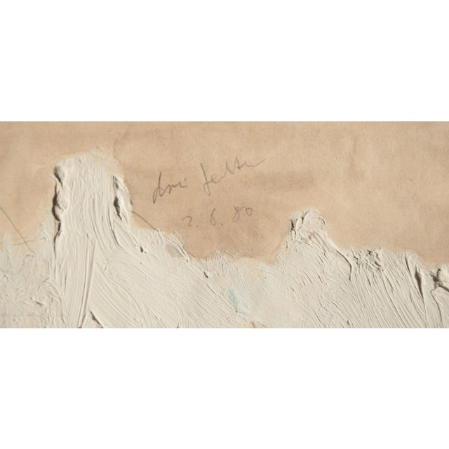 Hans Mendler, Three Butterflies, 1980, Mixed Media, Framed For Sale - Image 7 of 12