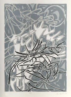 Bayard Series #4, Bruce Porter Serigraph, Signed and Numbered in Pencil