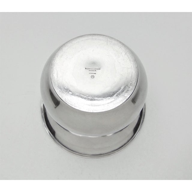 Marie Zimmermann American Sterling Silver Vase, Circa 1920 For Sale - Image 9 of 9