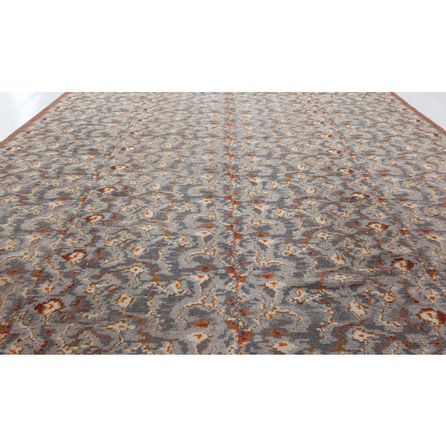 Textile Doris Leslie Blau Mid-20th Century Swedish Pile Rug by Konstfliten, Gothenburg For Sale - Image 7 of 8