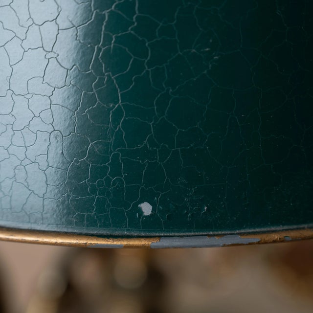 French Brass Bouillotte Lamp For Sale - Image 12 of 12