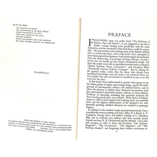 "British Trains: Past and Present" 1951 Nock, o.s. For Sale - Image 4 of 12