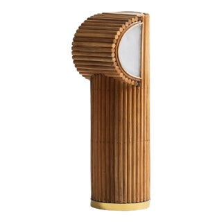 Rattan Modern Table Lamp "Milli" For Sale