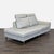 Upgrade your living space with this BoConcept sectional. Featuring a sleek light gray fabric, sturdy metal legs, and...