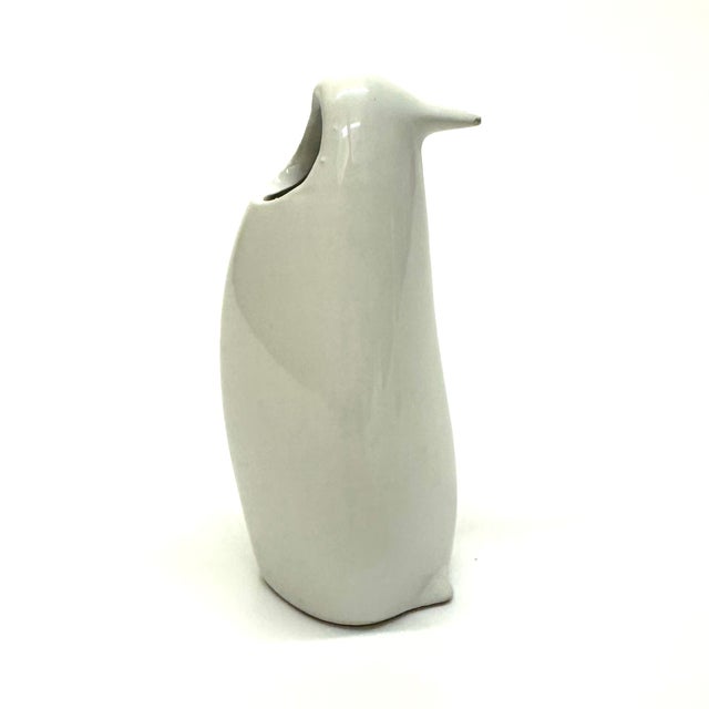 Mid 20th Century Eclectic White Ceramic Bird Curation - Group of 3 For Sale - Image 5 of 10