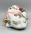 Pink Vintage Tobacco Leaf Porcelain Sleeping Cat Ceramic Figure by Andrea by Sadek – Chinoiserie / Grandmillennial For Sale - Image 8 of 14