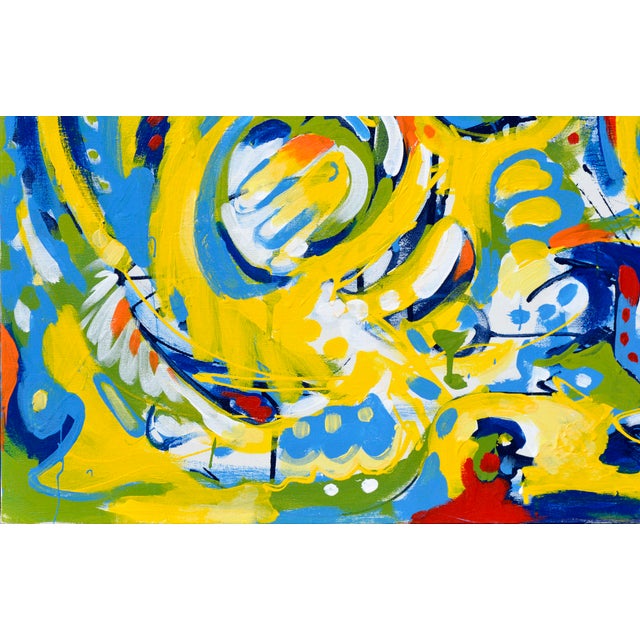 Spring in California Abstract by Joy W. For Sale - Image 4 of 8