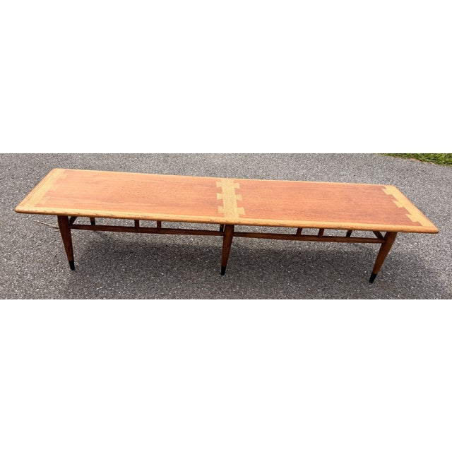 1960s 1960s Lane Acclaim XL Dovetail Coffee Table For Sale - Image 5 of 7