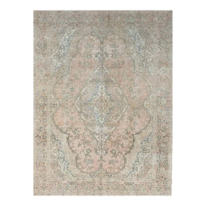 1950s Old Persian Tabriz Area Rug 8 X 11