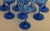 Libbey Glass Co. Cobalt Blue Libbey Glasses - Set of 8 For Sale - Image 4 of 7