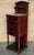 Early 20th Century Early 20th Century Pair of Art Nouveau Italian Nightstands in Solid Walnut with crest For Sale - Image 5 of 18